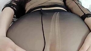 Asian Big Ass Fishnets Cute Sexy Contrast Strong Difference