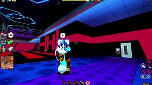 I give cop blowjob in Roblox Jailbreak gameplay.