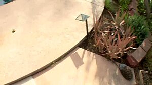 Christina Jolie services penis in heels and glasses