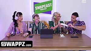 On Swappz podcast, stepmoms and stepsons fuck hard? Dirty taboo action!