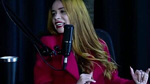 Jhocy Sheer Red Wakes Up Fucking and Fulfills Beach Fetish!