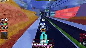 I give cop blowjob in Roblox Jailbreak gameplay.