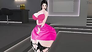 bbc bimbo gets hardcore anal fuck with big tits