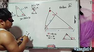 13 Sexual Math to Know Your Area X with Asian Student and Teacher in Bedroom