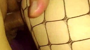 Mature Couple Shares Beautiful Lingerie Sex in Homemade Video with Cute Wife in Stockings