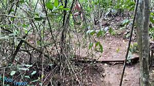 Stranger's Big Ass Fucked in River