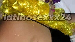 Fat latina in anal assfucking scene