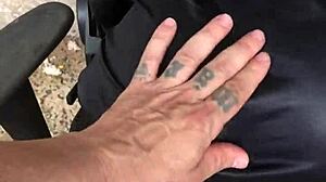 Did the wife gift her husband a blonde sex doll?