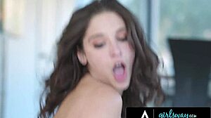 Angela White's Huge Naturals vs. Rough Face Fucking Compilation