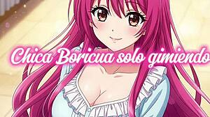 Boricua Moans Kassindrix in Solo Masturbation