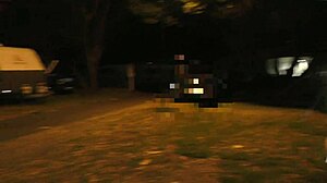 Trashy Kiwi Milf Displays in Public Park