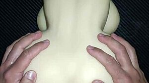 Sally bends over the desk for a quick doggystyle pounding with domination slaps. It ends in a huge creampie filling her curvy vagina.