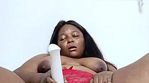 Curvy Housewife Shakes Ass In POV Masturbation And Squirting Solo.