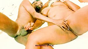 Wet pussy bbw hardcore night fuck with deepthroat doggystyle and orgasm in chubby bent over action