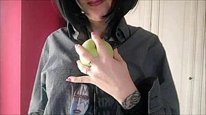 Chantalchannel teases in pantyhose, panties, and shoes