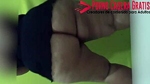 Mature Latina With Big Butt Dances Seductively Without Underwear At Home