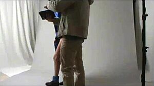 Amateur Cosplay Raven In Public Outdoor Costumes With Intense Action