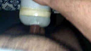 moroccan woman masturbates to porn on a cold night, watching big cocks and cumshots