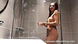 Clea Gaultier in French Shower Bathing