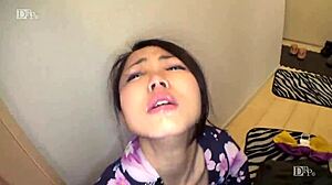 bathroom fun with yukata-clad mature beauty aki sawana getting wild in part 1