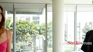 Elena Koshka fucks step bro while grounded