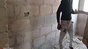 Bent Over Doggy Fuck In Uncompleted Building With Stepson