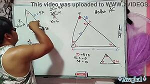 13 Sexual Math to Know Your Area X with Asian Student and Teacher in Bedroom