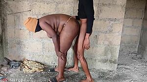 Bent Over Doggy Fuck In Uncompleted Building With Stepson