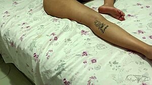 i snuck into my hot stepmom's room while hubby's at work, sucked her big tits and fucked her big ass bareback with my big cock