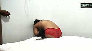 I made the shy latina whore scream with hardcore doggystyle orgasm