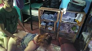 Pelado Se Coje A Linda Latina Entre Cajones De Ropa. Is This Amateur Couple's Secret?