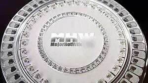 Exotic Brunette Kandy Love Gets Hot Facial!