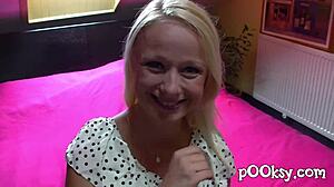 Sweet Cat deepthroats in pantyhose with big ass