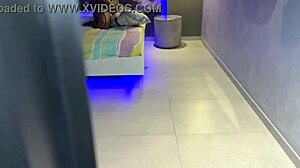 Horny big-ass stepmother discovered masturbating on pillow until dripping orgasm