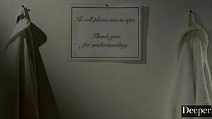 Deeper naughty redhead melanie marie loves the thrill of getting caught in public