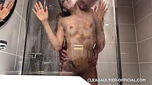 Clea Gaultier in French Shower Bathing