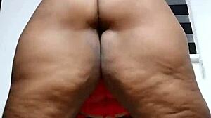 Curvy Housewife Shakes Ass In POV Masturbation And Squirting Solo.