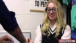 Is Student Kallie Taylor Stealing A Dress For Her Hardcore Date?