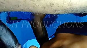 african teen 18+ gets tied up and made to slurp and slobber all over my bbc like a good little 18+ slut