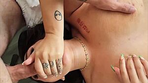 big booty latina stepsis catches me masturbating to her ass