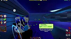 I give cop blowjob in Roblox Jailbreak gameplay.