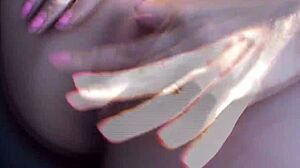 Babestation Babe Chessie Kay Wanks In The Countryside With Retro British European Outdoor Softcore Style