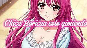 Boricua Moans Kassindrix in Solo Masturbation