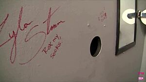 Beautiful Riley's Emotional Gloryhole Deepthroat