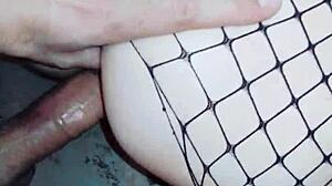 Skinny milf rides cowgirl and masturbates in homemade passion!!