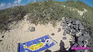 I love this beach POV doggystyle with Sexydeas, her big ass and pussy in close up, face fucking and cum.