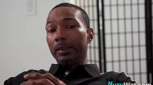 Gorgeous Blonde Busty Masseuse Gives Wet Nuru Massage To Black Client Andi Avalon Scotty P