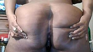 63 Inch Huge Booty Black Mature Ass