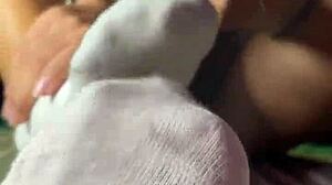 Beautiful amateur sends overdone picture of small tits and wet pussy before date.