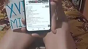 Video de verificacion con esposas y exhibicionismo